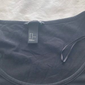 Black H&M dress it is short a little bit above the knees